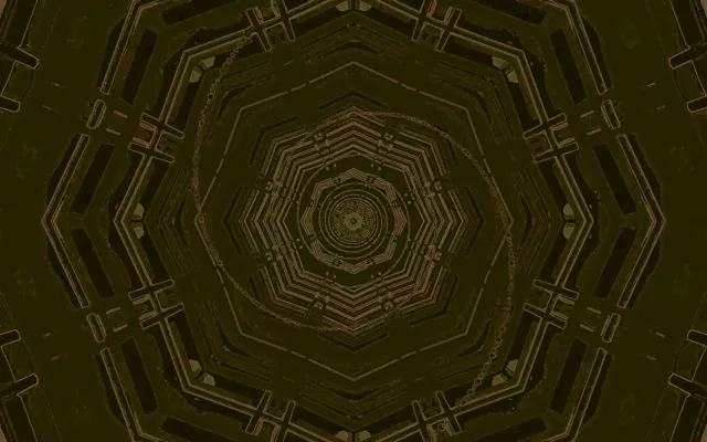 تونل نئون هشت‌ضلعی گردباد VJ Loop 60fps 16:10 MacBook محافظ صفحه