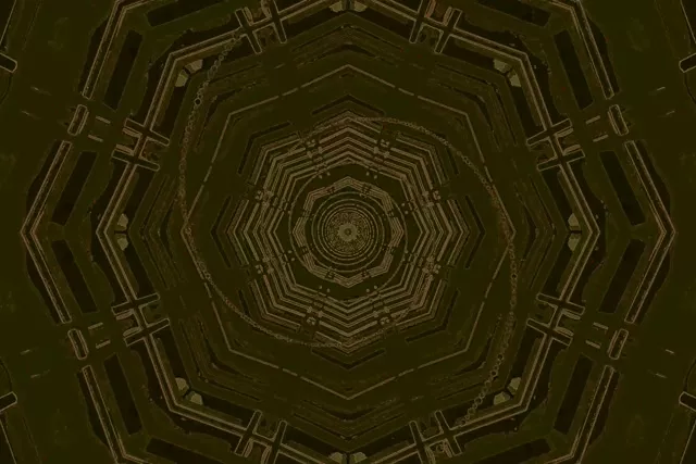 Neon Tunnel Octagon Vortex VJ Loop 3:2 Surface 60fps Προφύλαξη Οθόνης