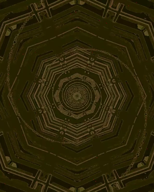 Túnel Neón Espiral Octágono VJ Loop 4:5 Instagram 60fps Salvapantallas