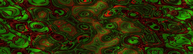 Green Red Neon Tunnel VJ Loop 32:9 Ultrawide 60fps Screensaver