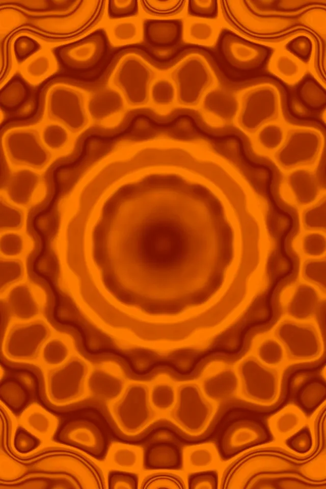 Neon Tunel Oranžna Valovita Sonce Vrtinec Ohranjevalnik Zaslona 60fps 2:3 Foto Pokončno VJ Loop