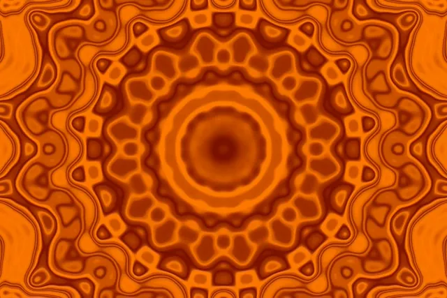 Đường hầm Neon Cam Mandala VJ Loop 3:2 Surface 60fps Screensaver