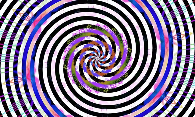 네온 터널 최면 소용돌이 VJLoops 5:3 와이드 60fps 화면보호기