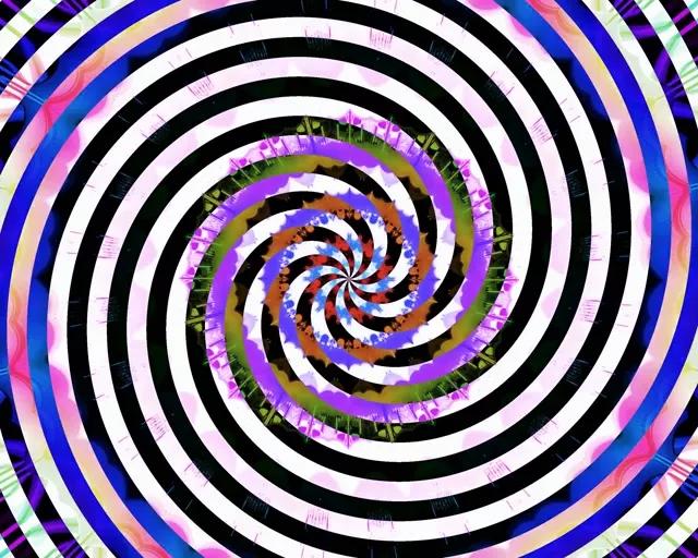 Neon Tunnel Hypnotische Spirale Vortex 60fps 5:4 Industrial Bildschirmschoner Vj Loop