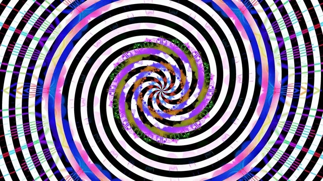 מנהרת ניאון ספירלה היפנוטית שומר מסך 4K UHD 60fps VJ Loop