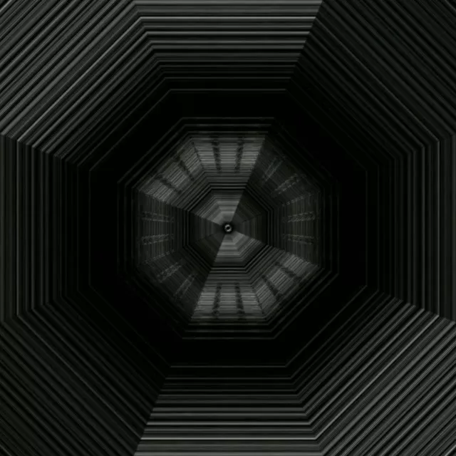 Hypnotic Octagonal Neon Tunnel VJ Loop 1:1 Square 60fps Screensaver