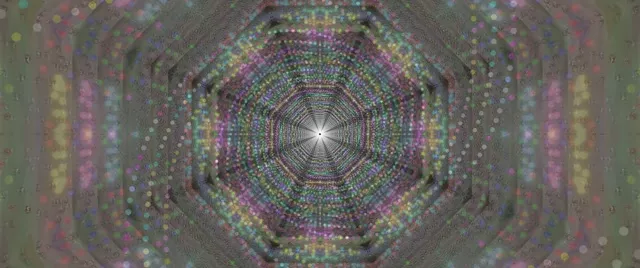 Hypnotic Octagonal Neon Tunnel VJLoops 2.39:1 Cinemascope 60fps Screensaver