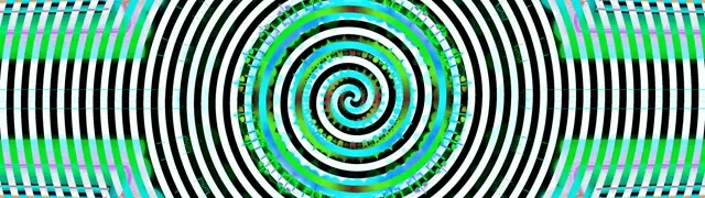 Tunel Neon Spirală Hipnotică 32:9 Super Ultrawide 60fps Screensaver VJ Loop