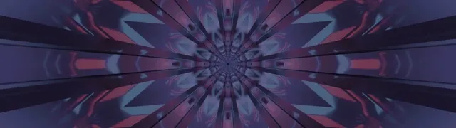 Neon Tunnel Kaleidoscope Burst 32:9 Ultrawide 60fps Screensaver Vj Loop