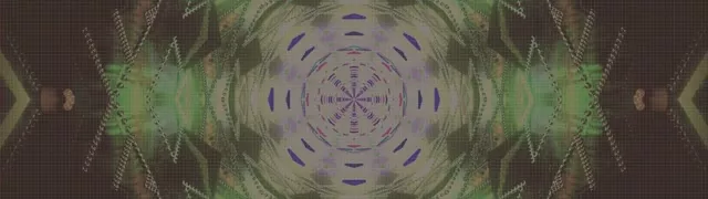 Túnel Neón Mandala Caleidoscopio 32:9 Super Ultraancho 60fps Protector de Pantalla VjLoops