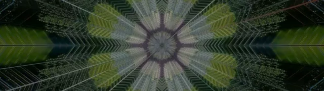 Kaleidoscope Neon Tunnel VJ Loop 32:9 Ultrawide 60fps Screensaver