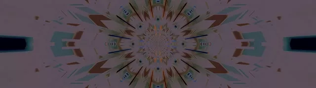 Kaleidoscope Neon Tunnel VJ Loop 32:9 Ultrawide 60fps Screensaver