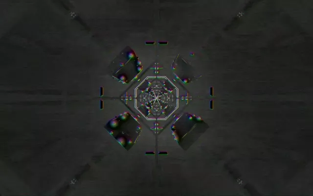 Kaleidoscopic Neon Tunnel VJLoops 60fps 16:10 Macbook Screensaver