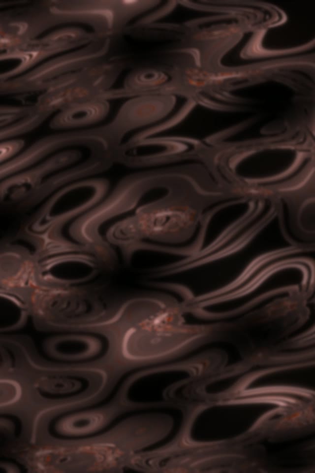 Liquid Brown Neon Tunnel 2:3 Portrait 60fps VJ Loop Screensaver Motion
