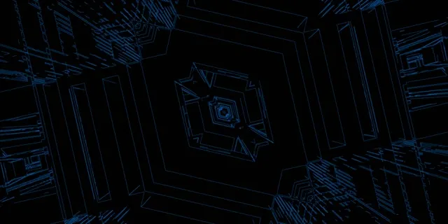 Magenta Neon Tunnel Vortex VJ Loop 2:1 Univisium 60fps Screensaver