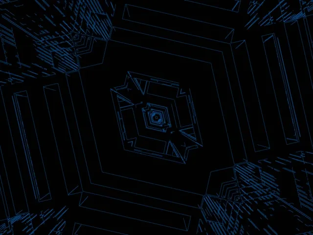 Tunnel Neon Vortice Diamante Rosa VJLoops 4:3 Classic 60fps Screensaver