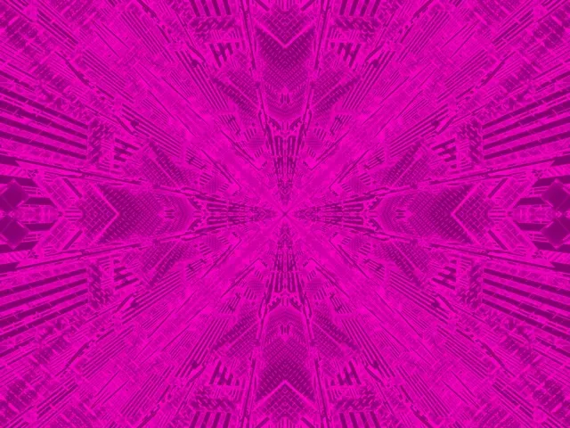 Magenta Kaleidoskop Izbruh Neonski Tunel VJ Loop 4:3 Klasičen 60fps Ohranjevalnik Zaslona