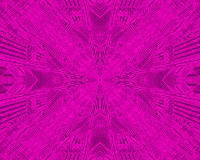 Magenta Fraktaal Uitbarsting Neon Tonnel 5:4 industrieel 60fps Skermskakel VJ loop