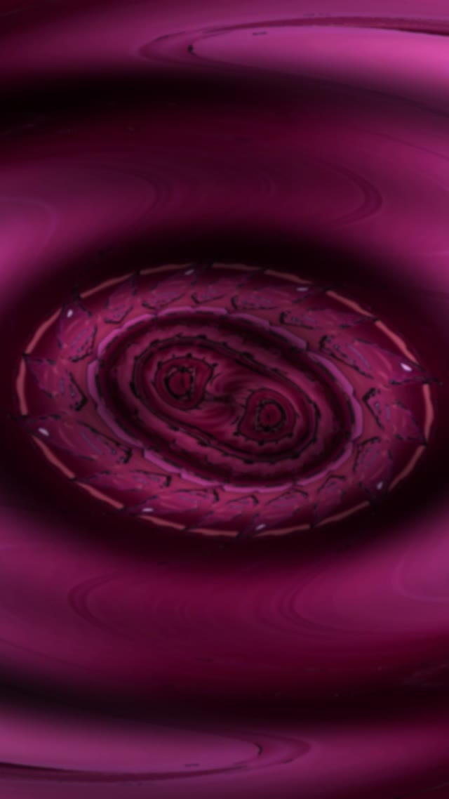 Magenta Spiral Neon Tunnel 9:16 Reels 60fps VJ Loop Screensaver