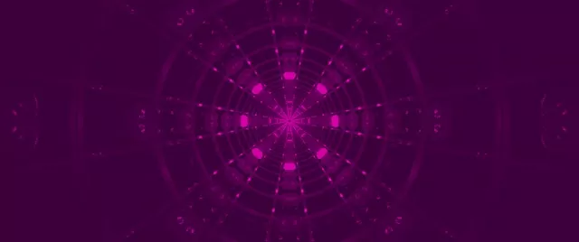 Magenta Radial Neon Tunnel Vj Loop 2.39:1 Cinemascope 60fps Screensaver