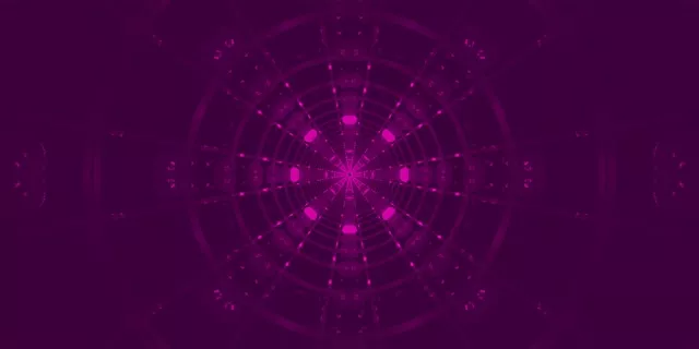 Neon Tunnel Purple Radial Web Vj Loop 2:1 Univisium 60fps Screensaver