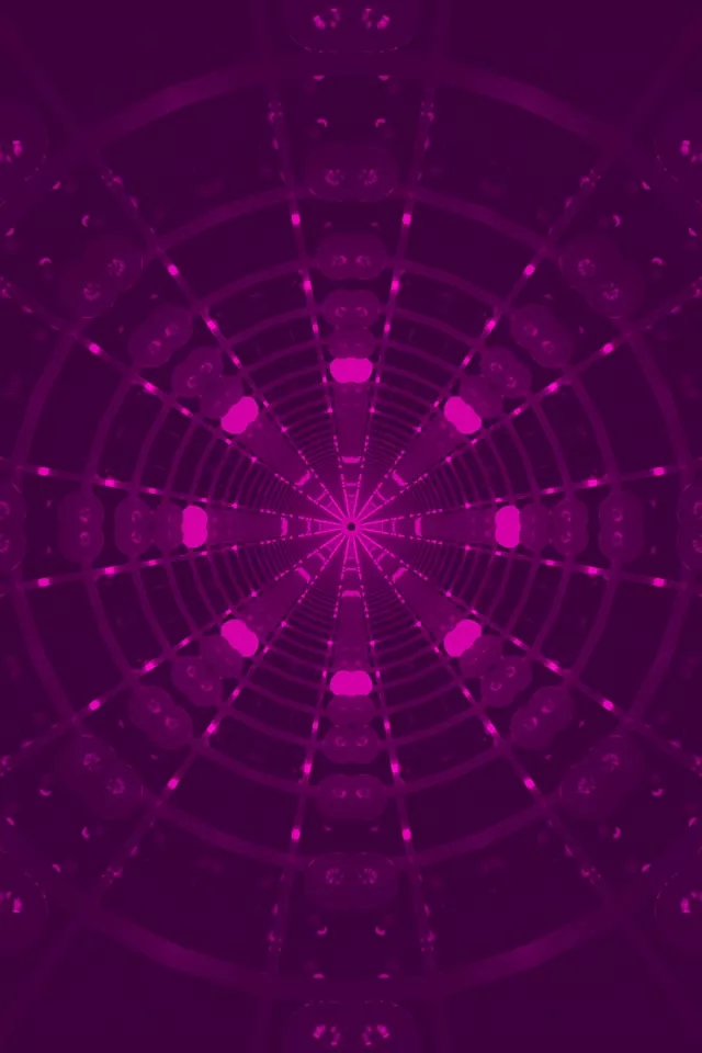 Neon Tunel More Armiarma Sarea Vj Loop 2:3 Argazki Bertikala 60fps Pantaila-babeslea