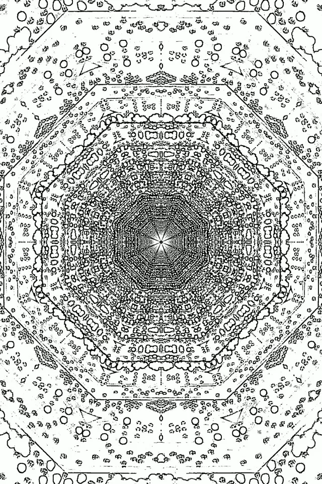 Neon Tunela Fraktal Harri Zuloa 2:3 Argazki Portrait 60fps Pantaila-babeslea VJLoops