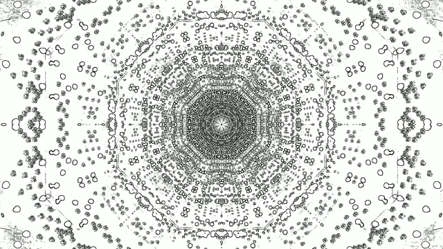 Túnel Neón Mandala Protector de Pantalla PC 4K UHD 60fps Fondo Animado