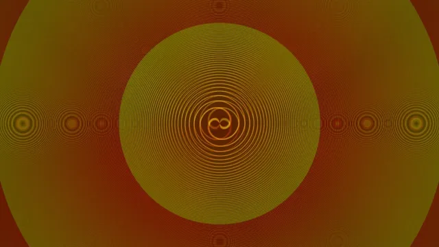 Mesmerizing concentric ripple motion 4K background for video editors