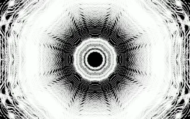 Neon Tunnel Star Vortex VJ Loop 60fps 16:10 MacBook Screensaver