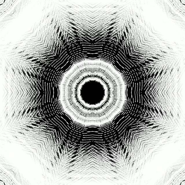 Neon Tunnel Star Mandala Vortex | VJ Loop 1:1 Square 60fps Screensaver