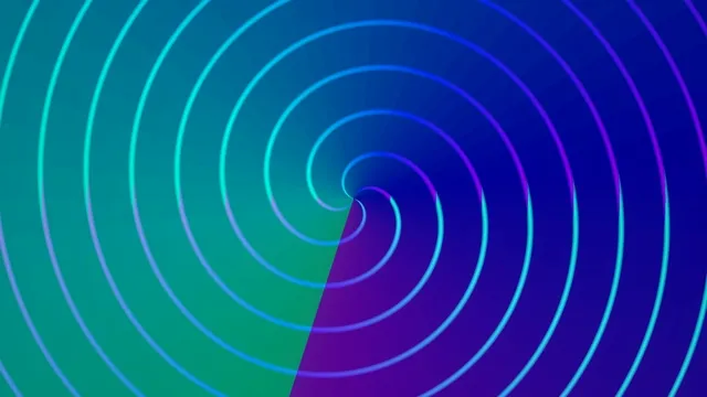 Neon Spiral Tunnel Motion Graphics Loop