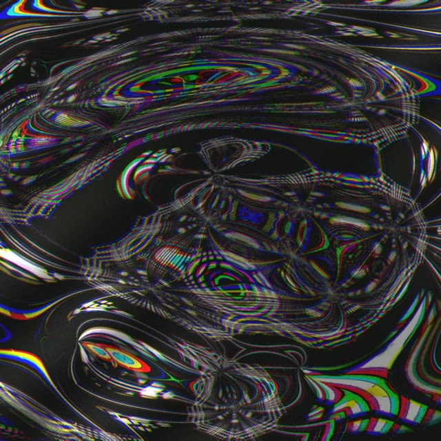 Neon Tunnel 1:1 Square 60fps Screensaver VJ Loop Colorful Psychedelic Swirls