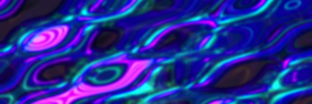 Neon Tunnel 3:1 Triple Wide 60fps Screensaver - Cyan Pink VJ Loop Animation