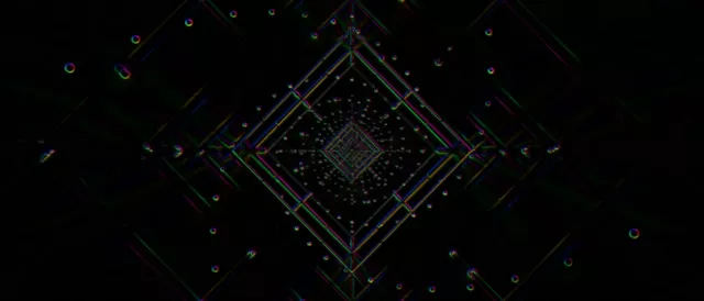 Neon Tunnel VJ Loop 21:9 Ultrawide 60fps Screensaver Geometric Vortex