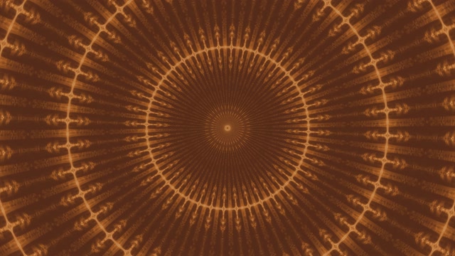 Neon Tunnel 60fps Orange Radial Lines VJ Loop Motion Background