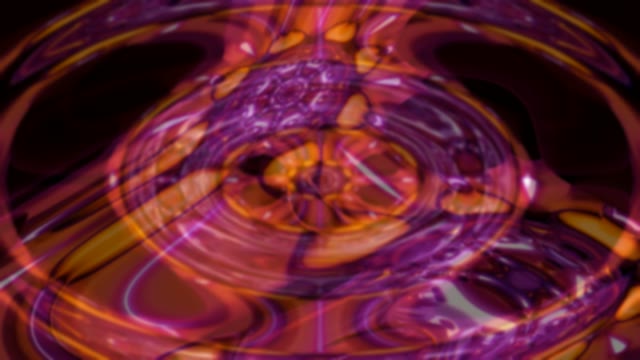 Neon Tunnel 60fps: Purple Orange Spiral Vortex with Glowing Abstract Shapes