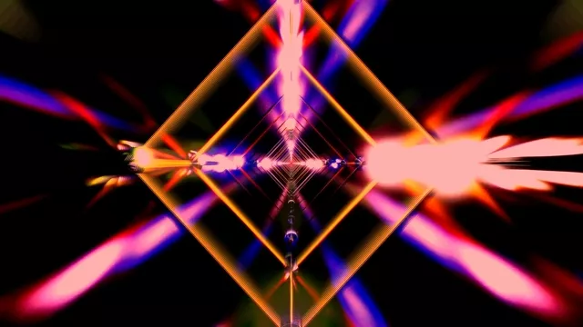 Animació Túnel de Neon 4K UHD 60fps Estalvi de Pantalla Windows Laptop VJLoops