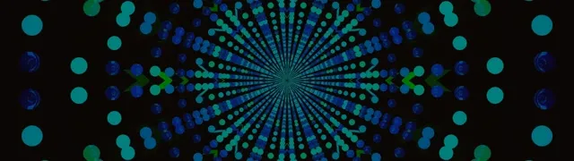 تونل نئون انفجار نقطه کالیدوسکوپ VJ Loop 32:9 Super Ultrawide 60fps محافظ صفحه