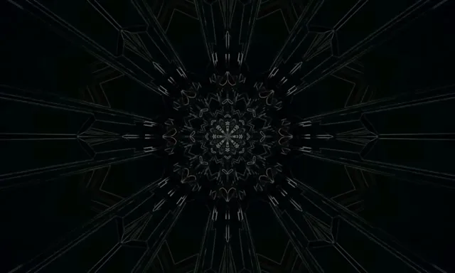 Túnel Neon Mandala Caleidoscópio VjLoops 5:3 Largo 60fps Protetor de Tela