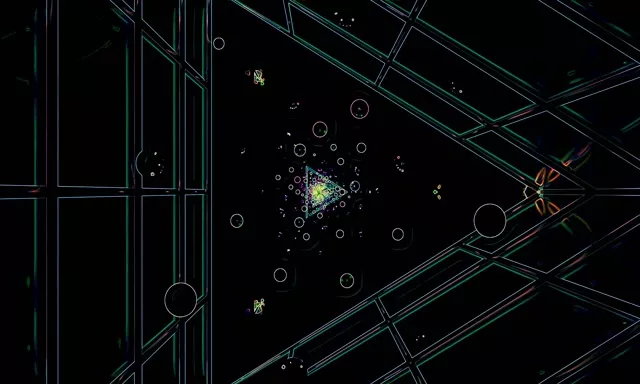 Неоновий Тунель Кола Скрінсейвер 5:3 Wide 60fps VJ Loop