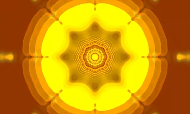 Неоновый туннель концентрический звездный вихрь 5:3 Wide 60fps Screensaver VJ Loop