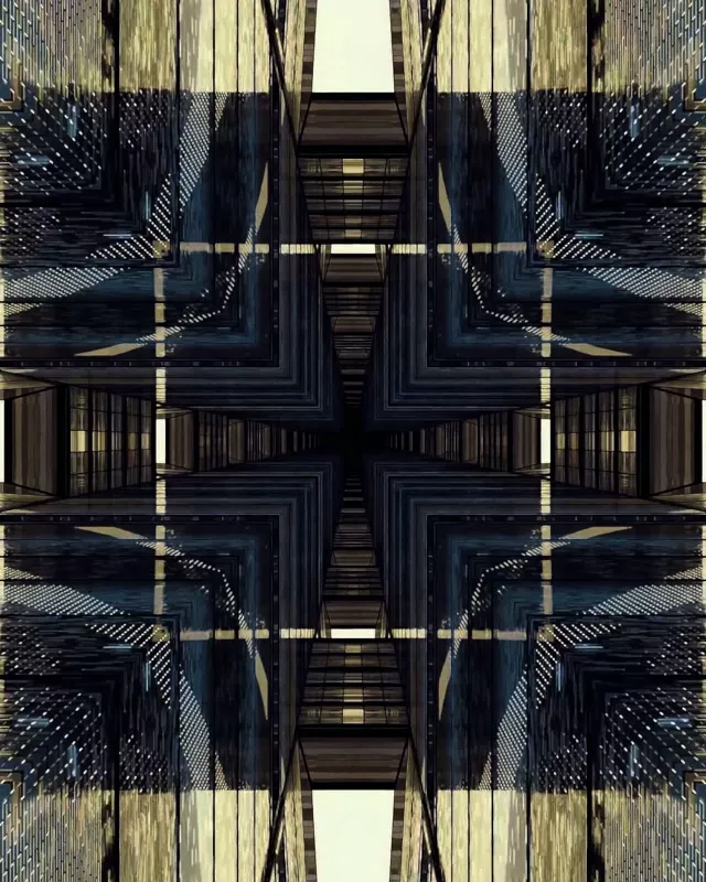 Neon Tunel Križ Mreža VJLoops 4:5 Instagram 60fps Čuvar Ekrana