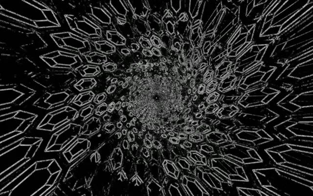 Túnel Neón Cristal Formas Salvapantallas 60fps 16:10 MacBook VJ Loop