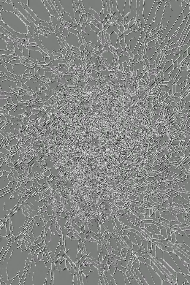 Neon Tunnel Feza Voronoi Vortex 2:3 Picha Portrait 60fps Screensaver VJLoops