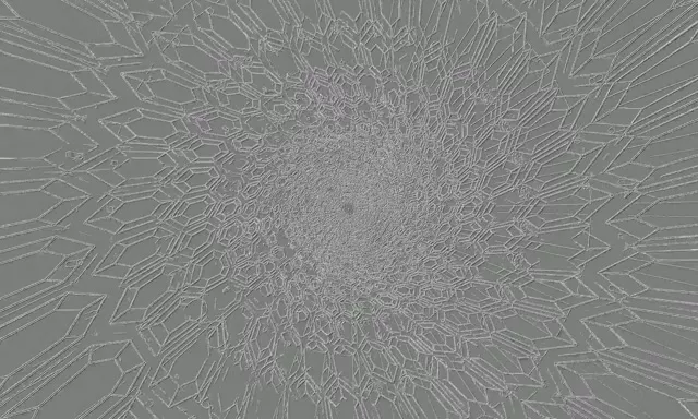 نفق نيون انفجار دوامة كريستال VJ Loop 5:3 عريض 60fps حافظة شاشة