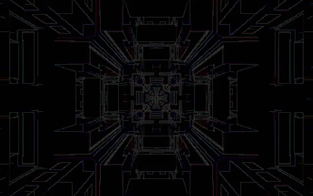 تونل نئون شبکه نویز VJ Loop 60fps 16:10 MacBook محافظ صفحه