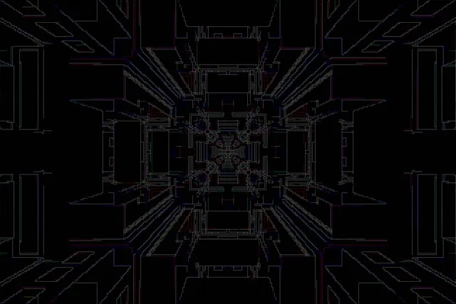 Neon Τούνελ Γεωμετρικό Πλέγμα VJLoops 3:2 Surface 60fps Προφύλαξη Οθόνης