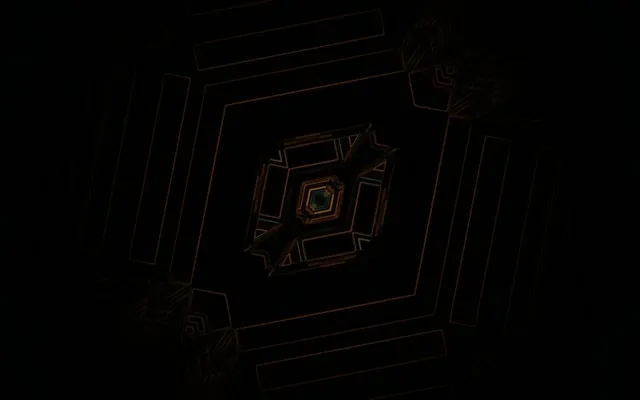 Neon Tunnel Rotating Diamond Vortex Vj Loop 60fps 16:10 MacBook Screensaver