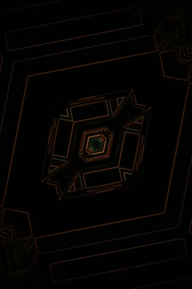 Neon Tunela Diamantea Sorbeltzea VJ Loop 2:3 Argazki Portaera 60fps Pantaila-babeslea